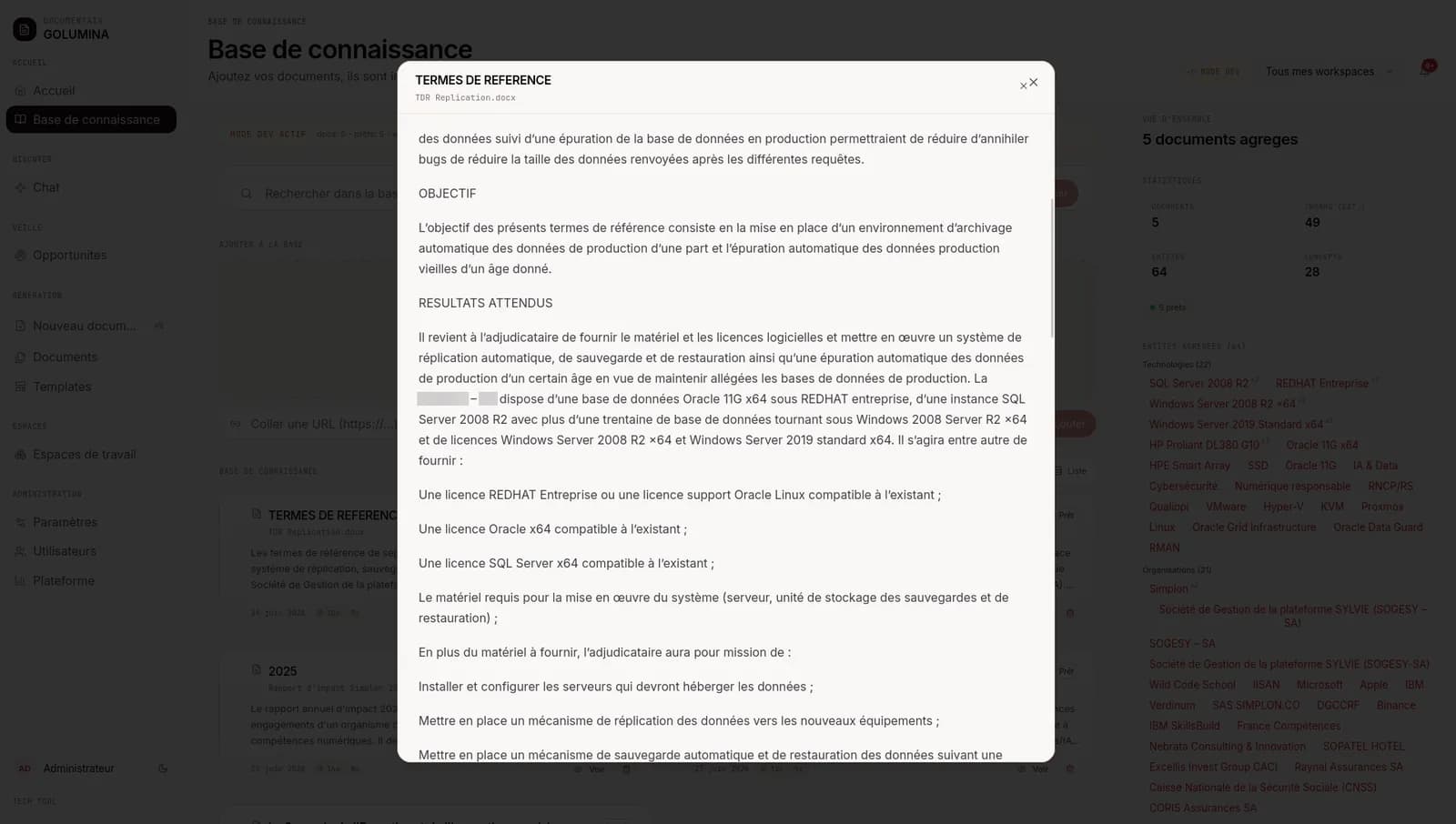 Texte markdown extrait d un document
